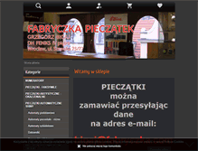 Tablet Screenshot of fabryczka.com